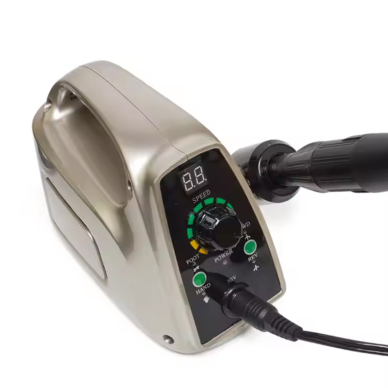 Draadloze elektrische nagelvijl met handvat