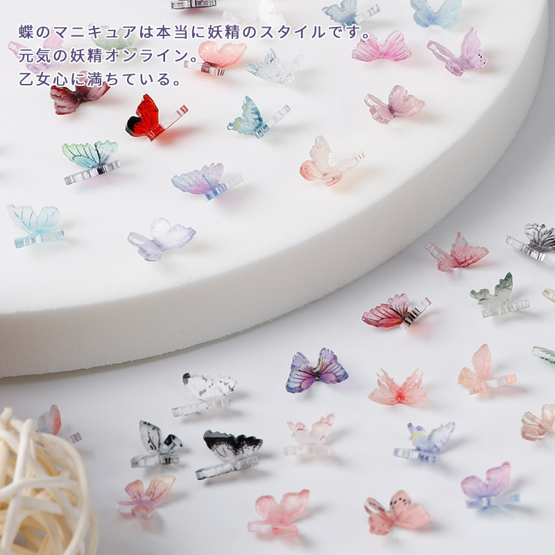 DIY-nagelstickers voor Nail Art Flowers Butterfly Star Pack