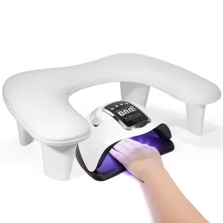 Gemakkelijk schoon te maken manicure-handsteun