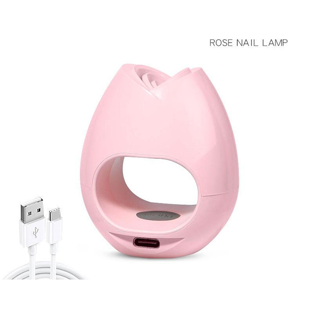 Gel Nagel Droger Lamp UV 16w Rose USB Voor Enkele Vinger