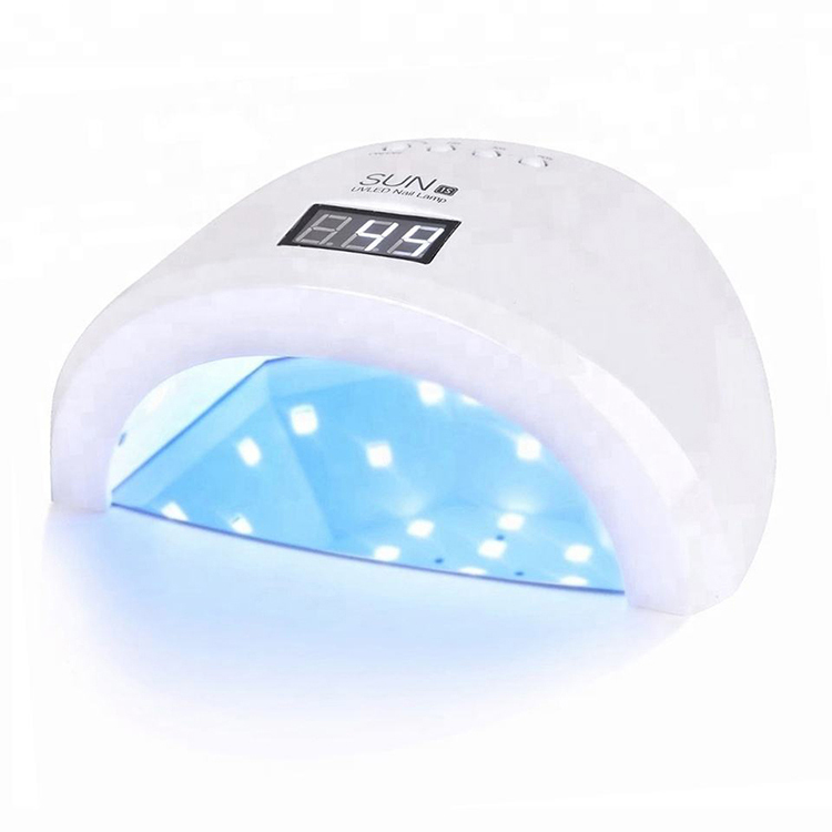 Nageldrogerlamp UV met reflecterende onderkant 48w