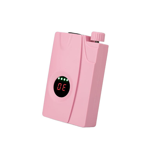 Oplaadbare Nagelboorset Roze Met Houder 25w 30000rpm