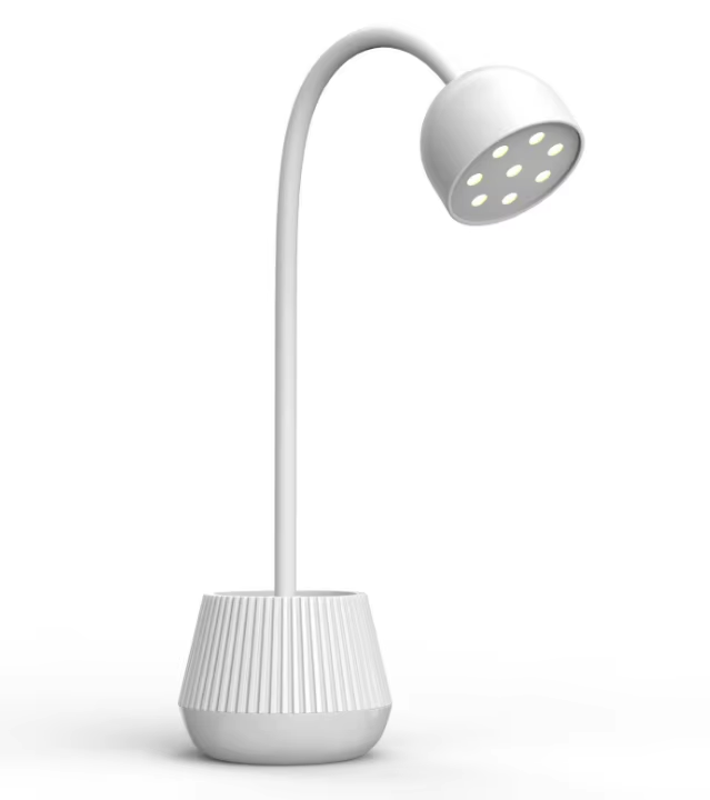 Kleine tafellampvormige opvouwbare lamp